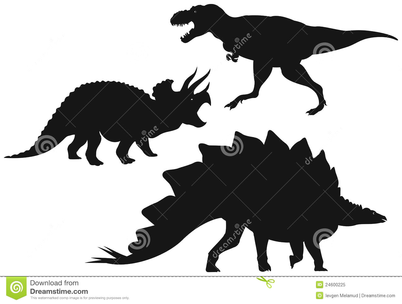 1300x981 T Rex Silhouette On White Background Vector Illustration Man8n0