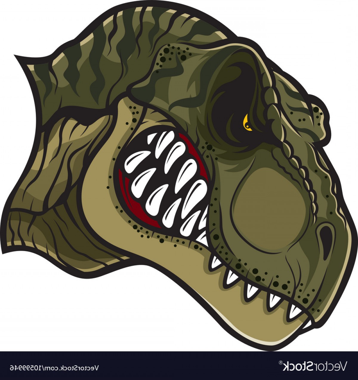 1200x1273 Angry T Rex Head Vector Sohadacouri