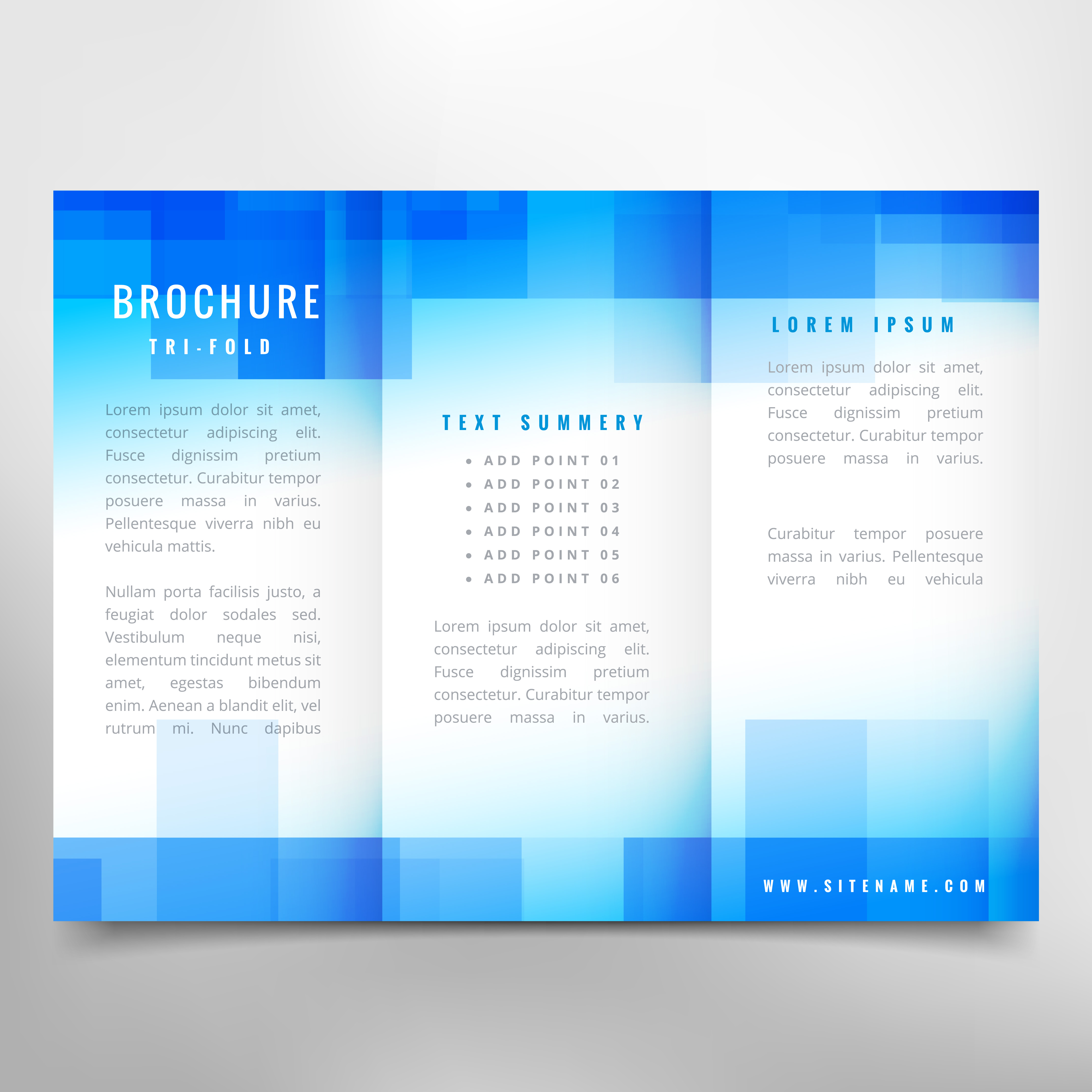 Tri Fold Brochure Vector at GetDrawings | Free download