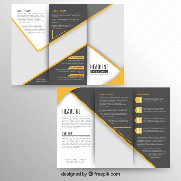 626x626 25 Tri Fold Brochure Templates