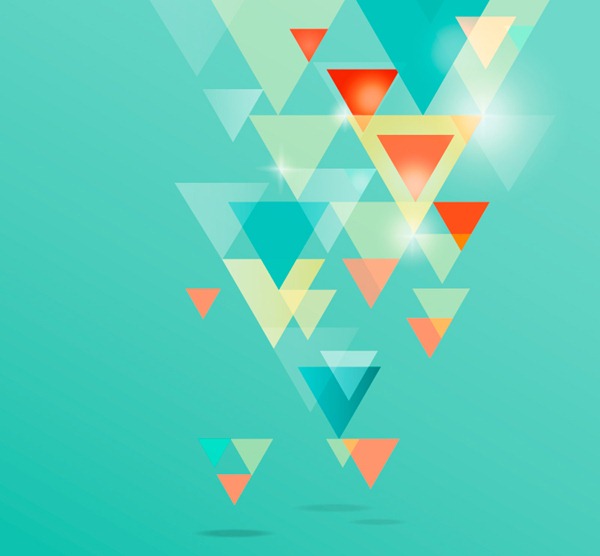 600x556 Fantasy Halo Triangle Background Vector Graphics My Free