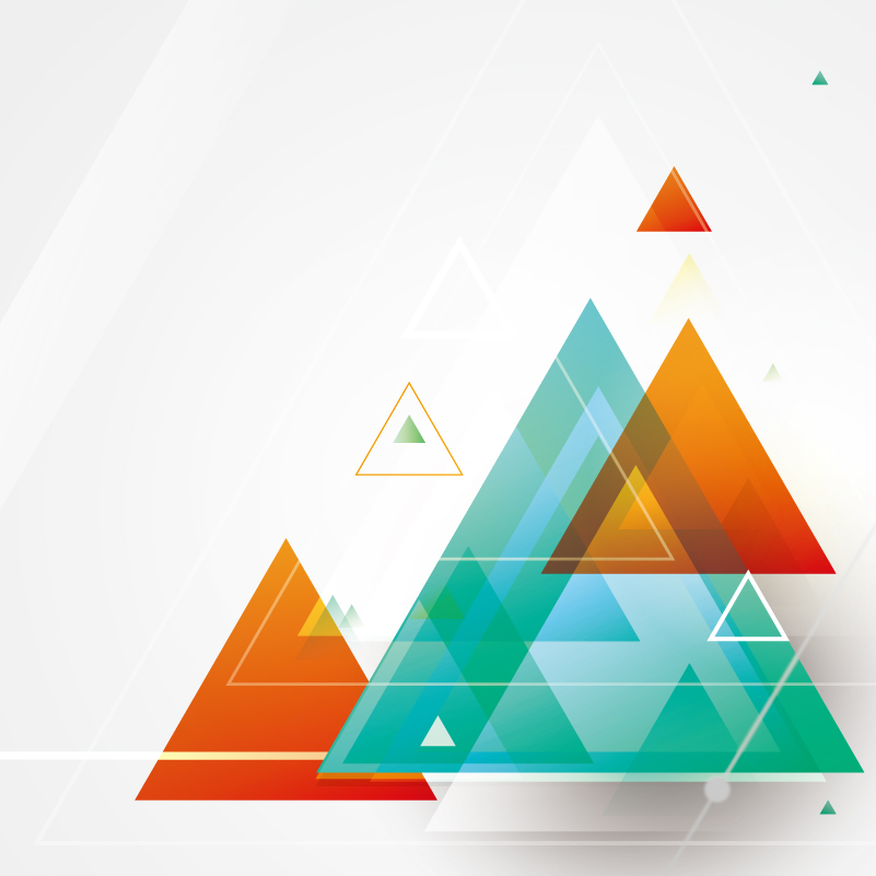 801x801 Fantasy Triangle Background Vector Free Vector Graphic Download