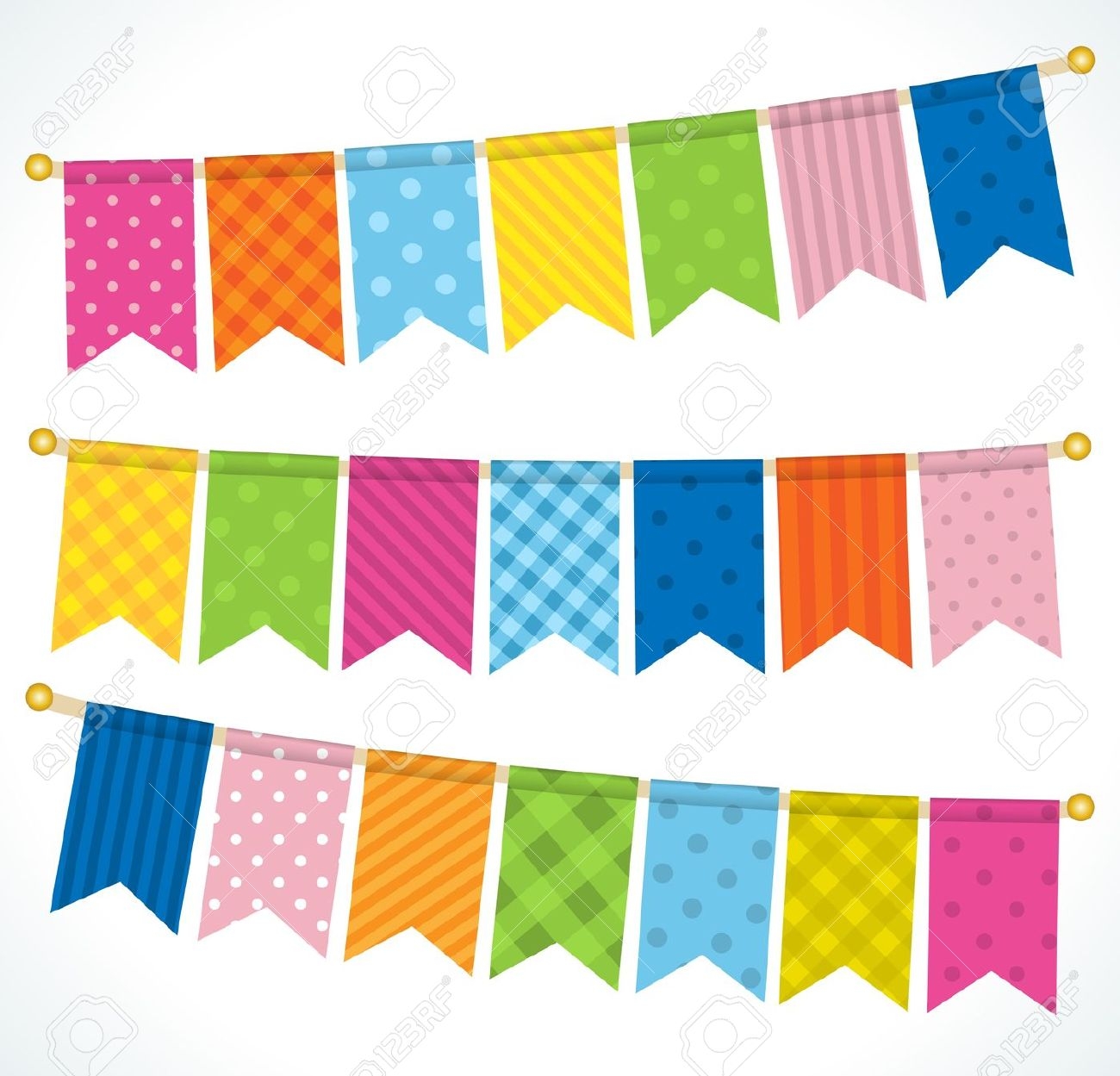 1300x1249 Bunting Clipart Flag Banner