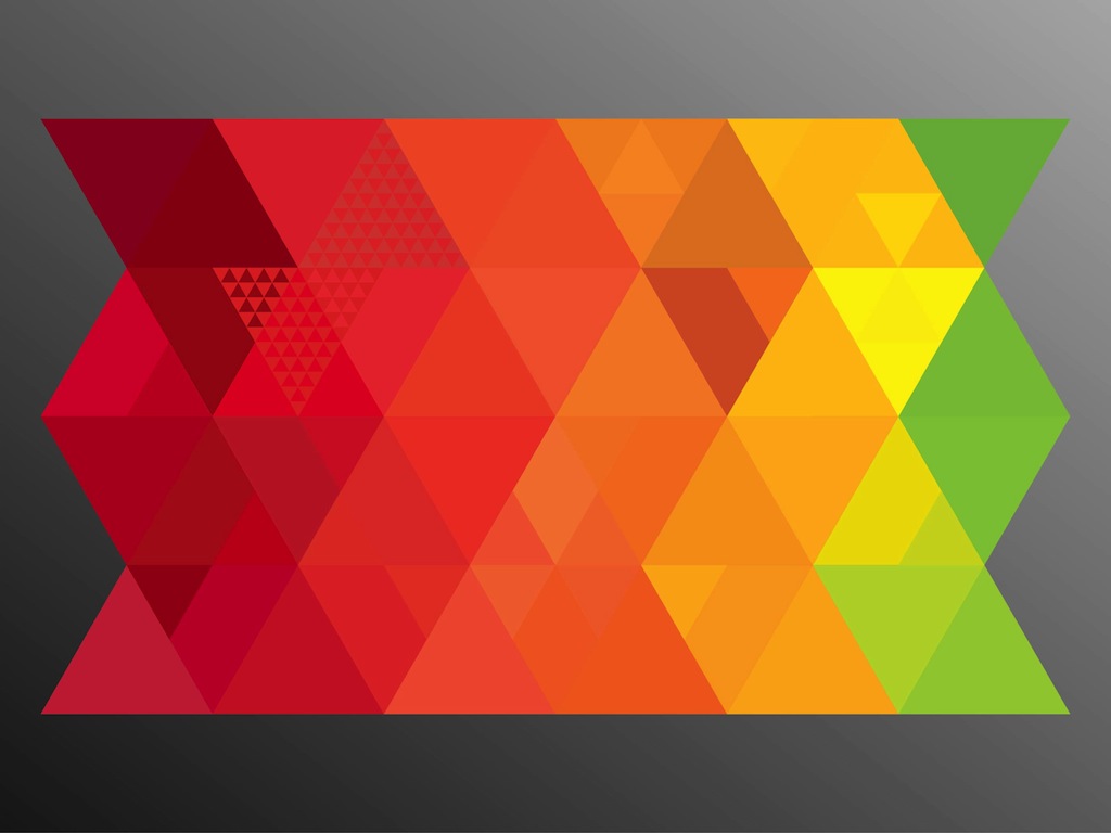 1024x768 Colorful Triangles Vector Art Amp Graphics