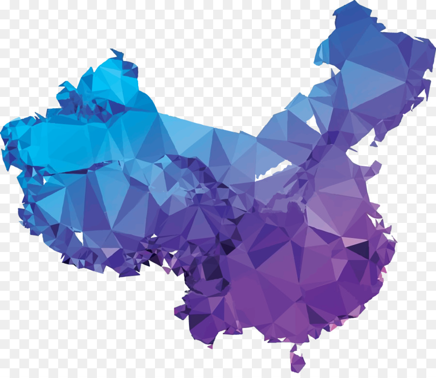 900x780 China Vector Map