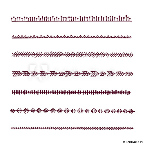 500x500 Hand Drawn Tribal Borders
