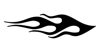 400x200 Fire Clipart Tribal