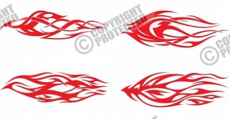 Tribal Flames Vector at GetDrawings | Free download