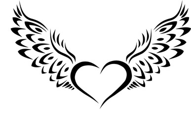 Tribal Heart Vector at GetDrawings | Free download