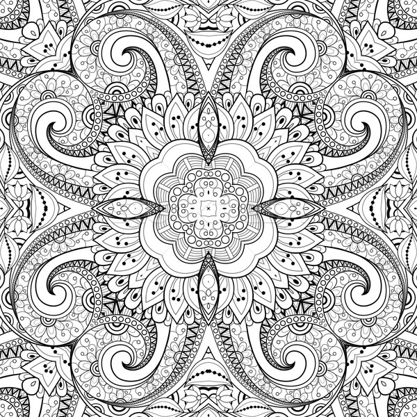 600x600 Vector Seamless Abstract Black And White Tribal Pattern Vector