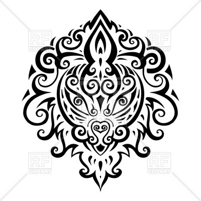 400x400 Decorative Lion Head