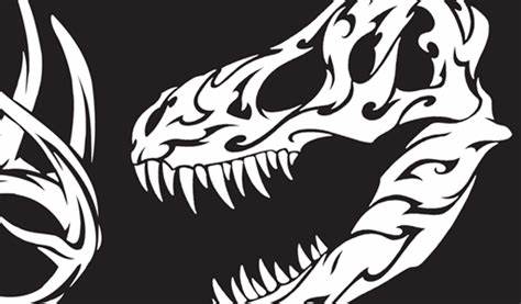 474x277 Animal Skull Tribal Tattoo. 25 Cool Tribal Skull Tattoos