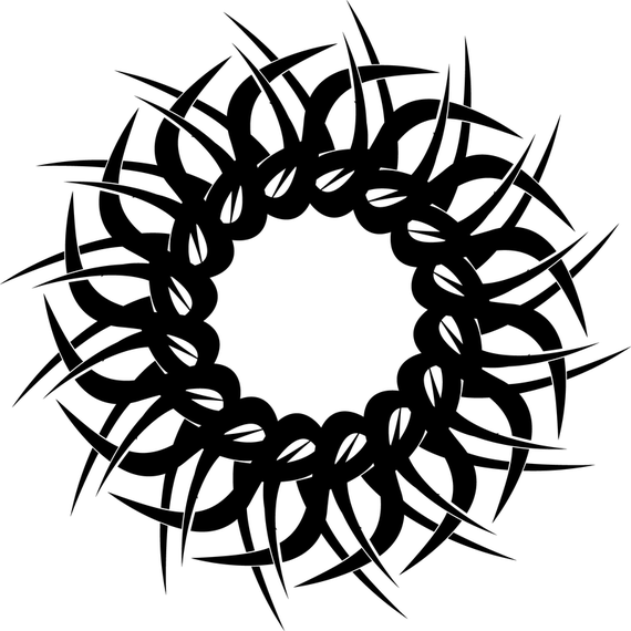 570x570 Tribal Tattoo Vector Element