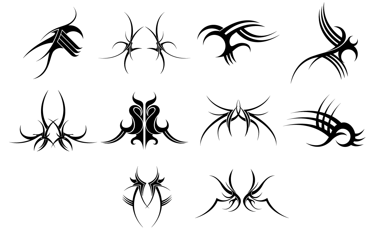 1270x778 Tribal Ornaments Vector Pack For Adobe Illustrator