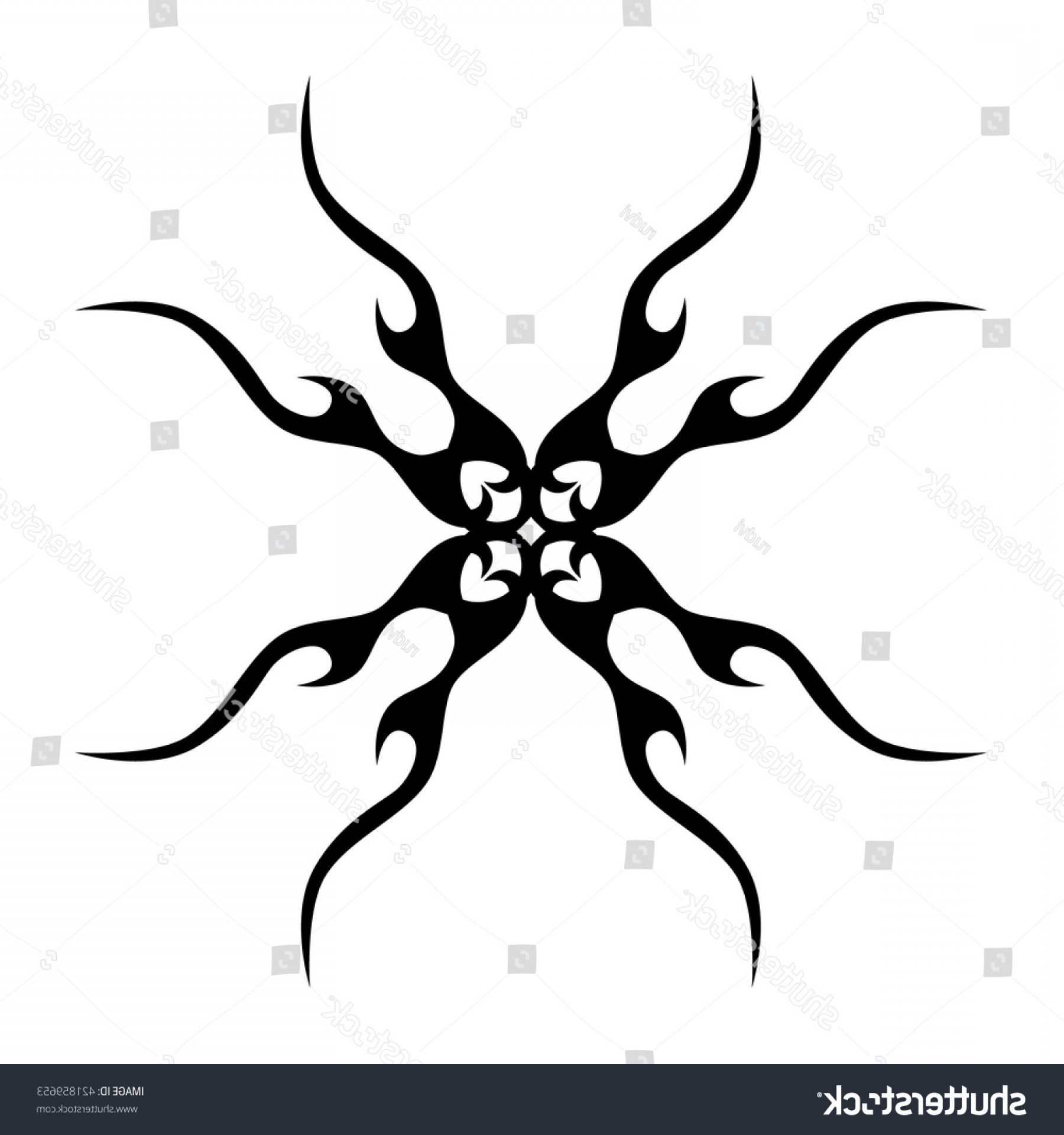 1800x1920 Tribal Spider Vector Geekchicpro