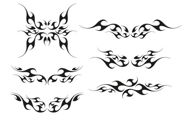 600x380 Free Vectors Vector Tribal Wings Djog