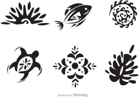 285x200 Hawaii Tribal Free Vector Graphic Art Free Download (Found 1,670