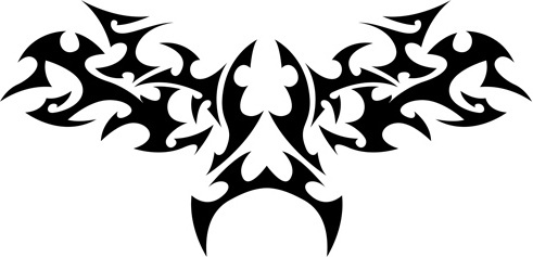 491x237 Vector Tribal Tattoo Svg Free Vector Download (85,654 Free Vector