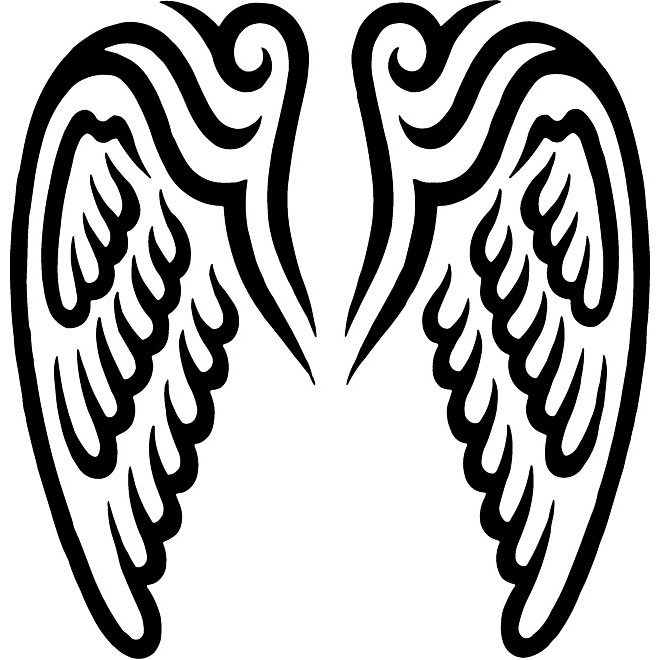 Tribal Wings Vector at GetDrawings | Free download