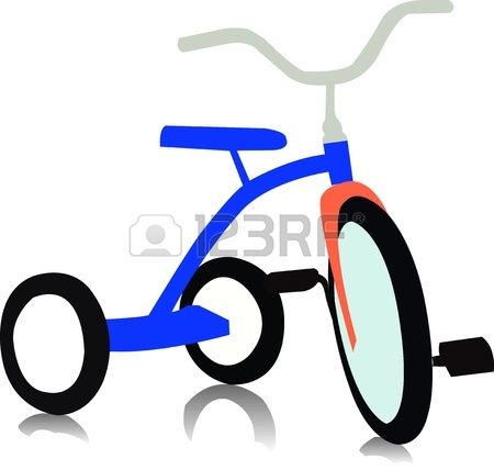 450x428 Tricycle Vector Facepainting Art Clipart