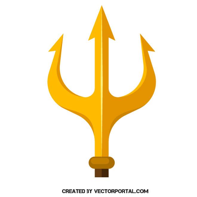 Trident Vector at GetDrawings | Free download