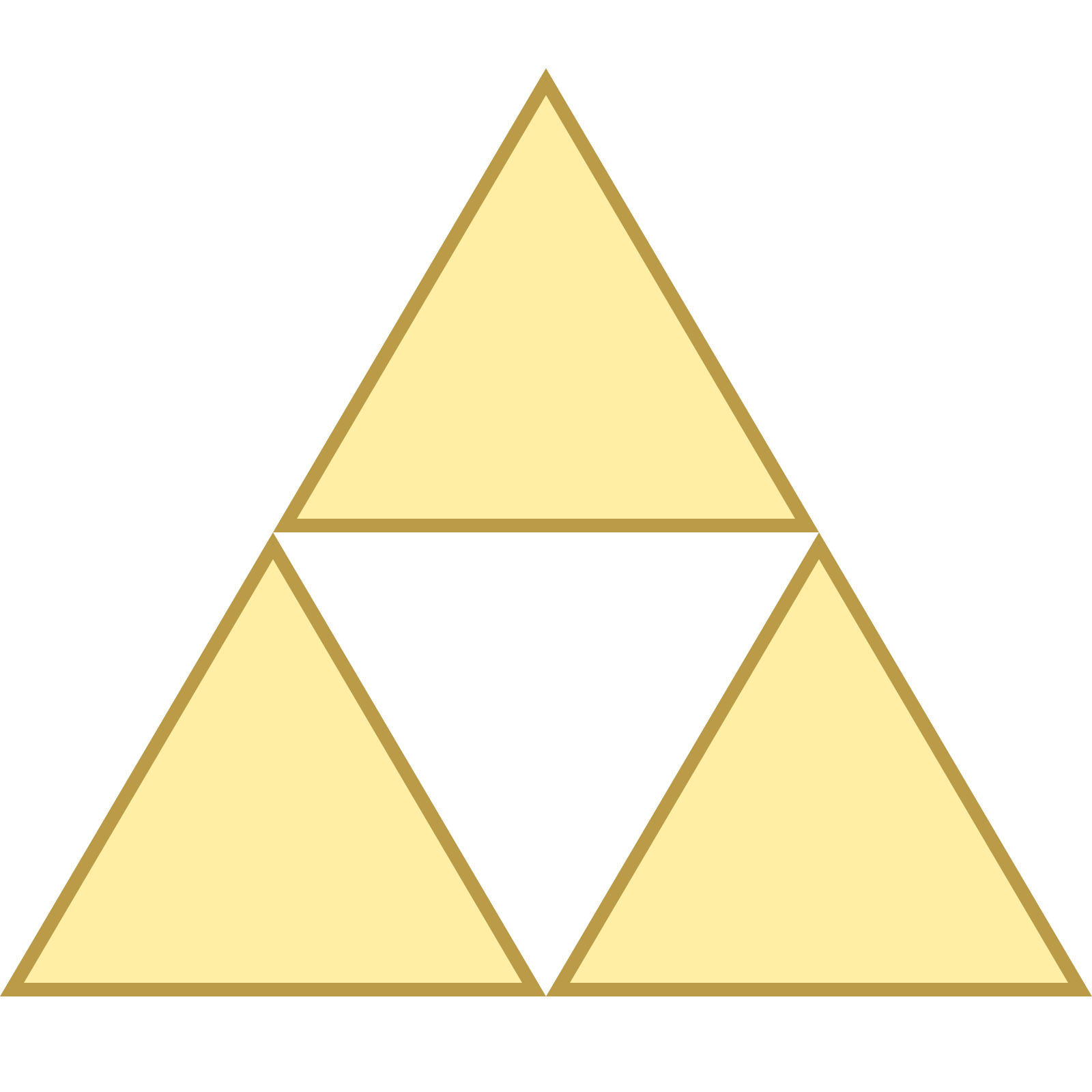 1600x1600 Triforce Icono