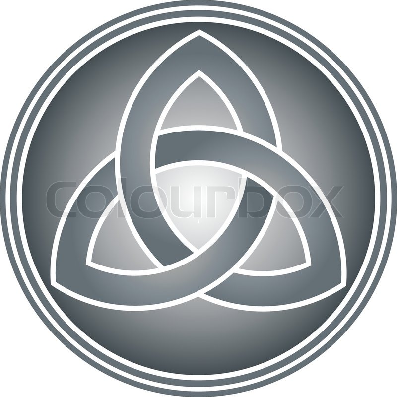 800x800 Celtic Trinity Knot Stock Vector Colourbox