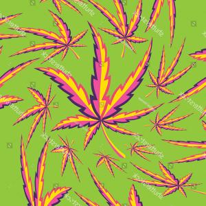 300x300 Psychedelic Marijuana Leaf Vector Illustration Arenawp