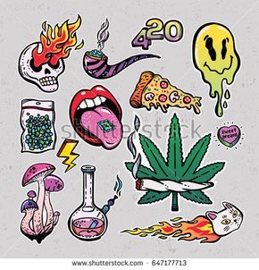 290x302 Trippy Clipart Vector Art 4