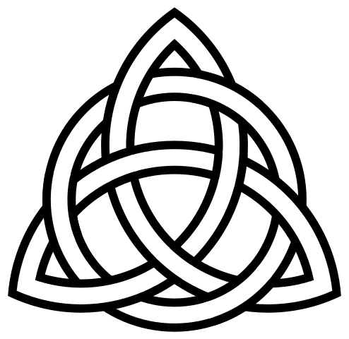494x480 Filetriquetra Circle Interlaced.svg