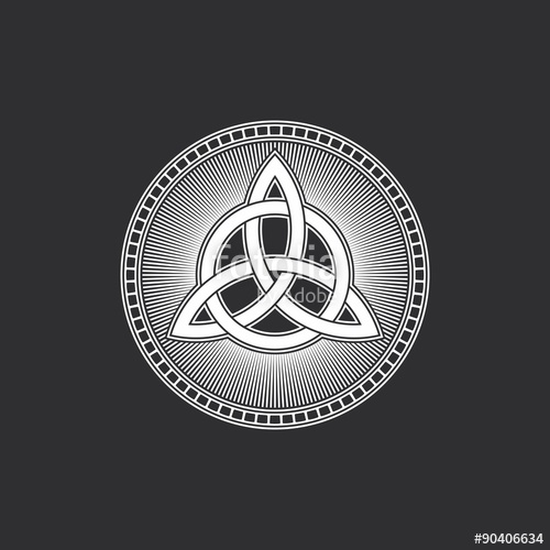 500x500 Triquetra Vector Illustration Stock Image And Royalty Free