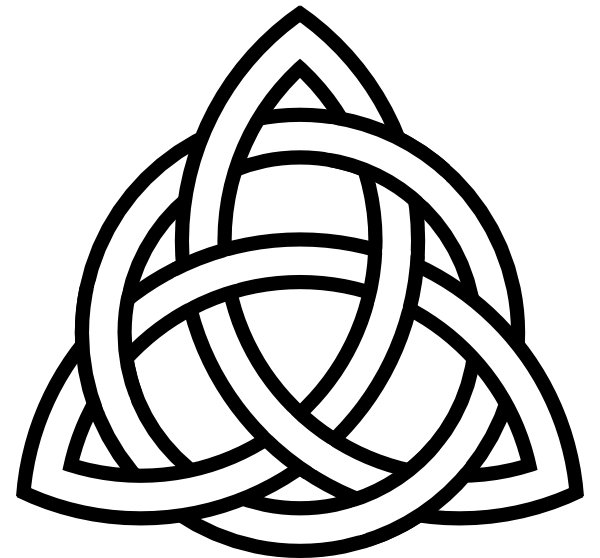 600x558 Triquetra Tattoo Clip Art