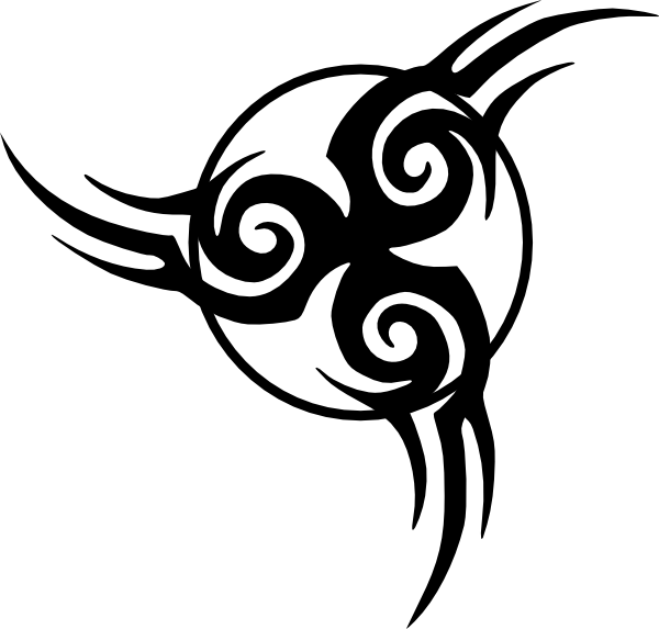 600x573 Triquetra W Circle Clip Art
