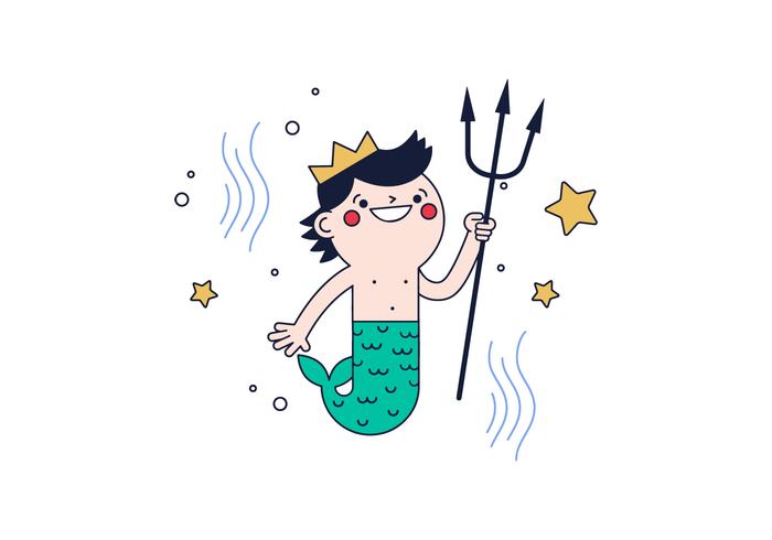 700x490 Triton Free Vector Art