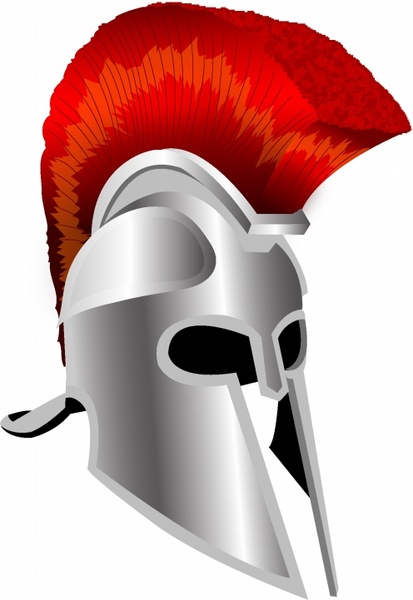 413x600 Trojan Helmet Free Vector In Adobe Illustrator Ai ( .ai