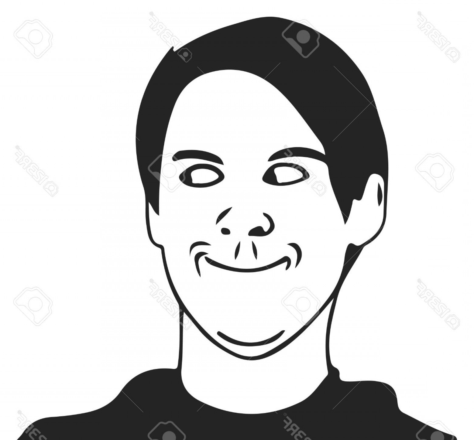 Troll Face Vector at GetDrawings | Free download