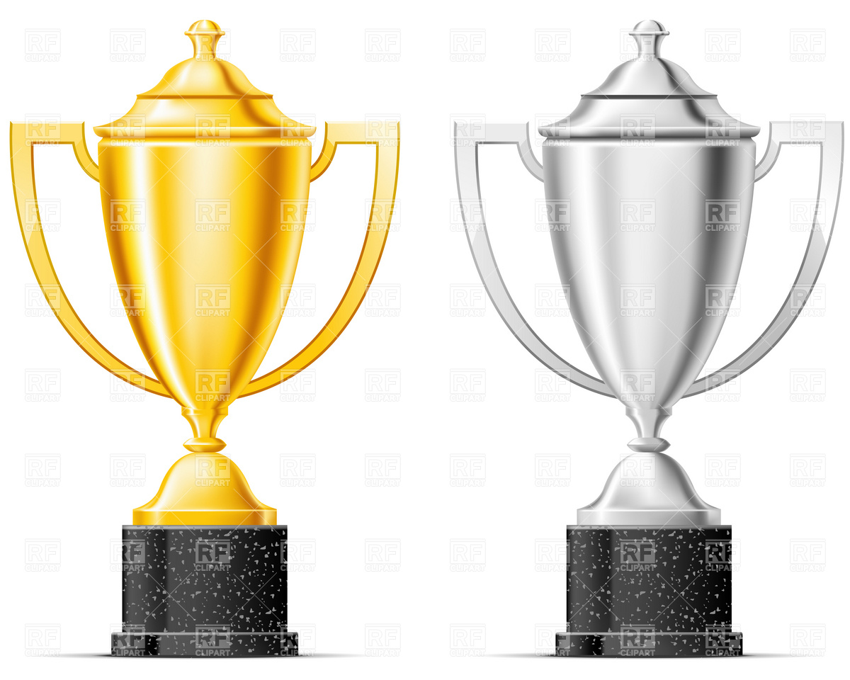 1200x960 Gold And Silver Cup Vector Image Vector Artwork Of Sport And