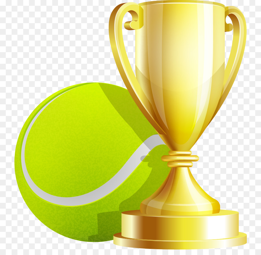 900x880 Tennis Ball Trophy Cup