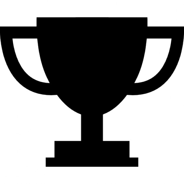 626x626 Trophy Cup Silhouette Icons Free Download