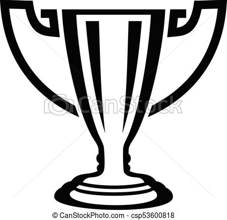 450x436 Trophy Icon, Simple Black Style. Trophy Icon. Simple Illustration