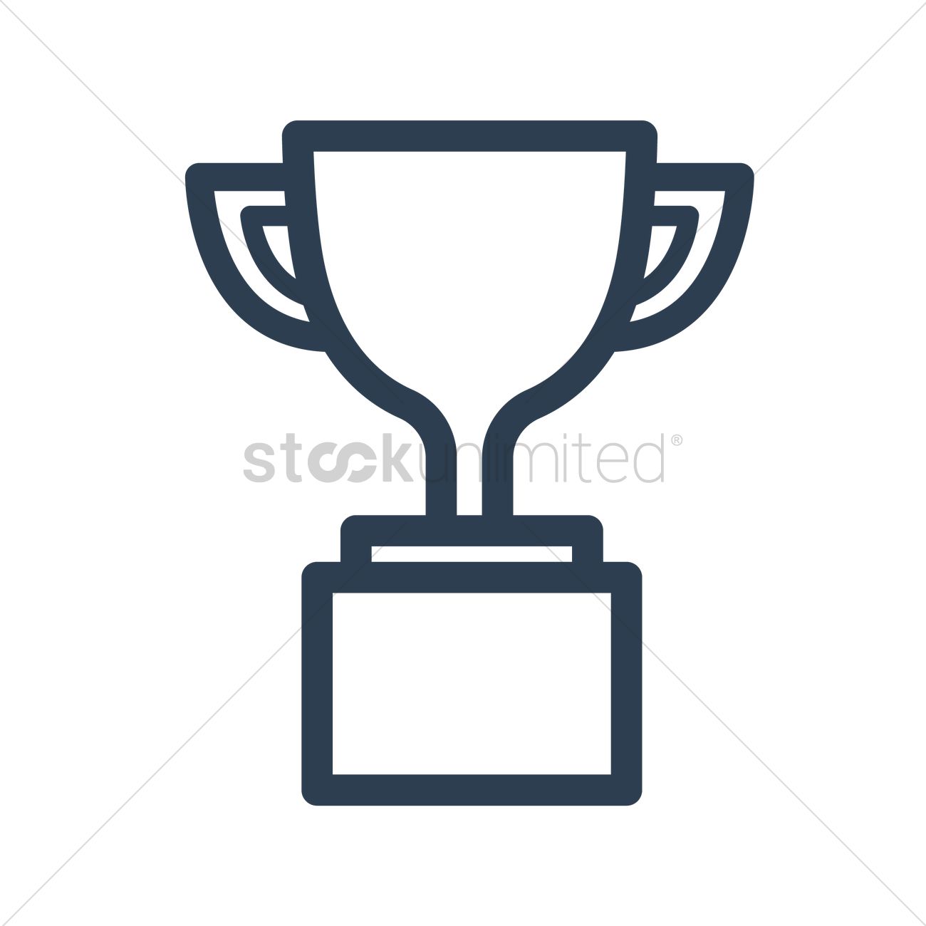 1300x1300 Trophy Icon Vector Image