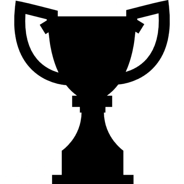 626x626 Award Trophy Silhouette Icons Free Download