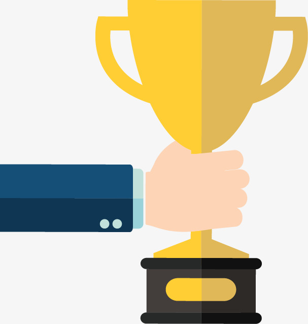 607x638 Holding A Trophy Vector For Free Download, Trophy Vector, Cup