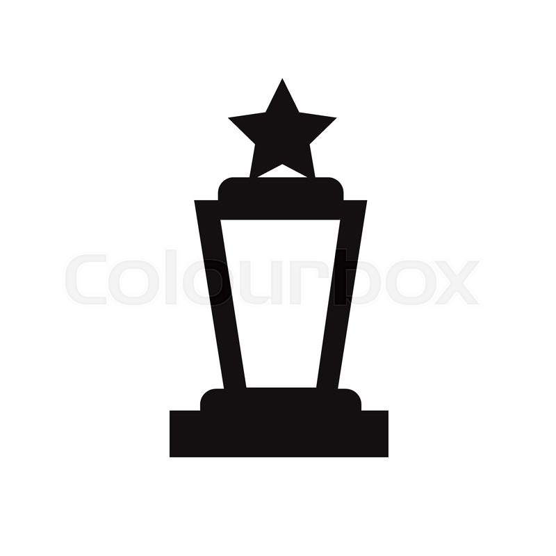 800x800 Trophy Vector Icon Stock Vector Colourbox