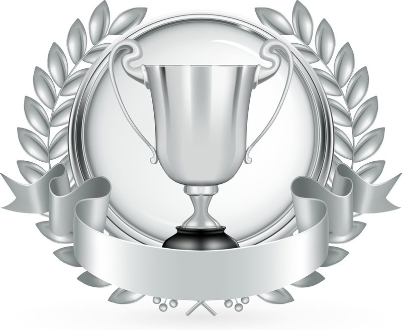 800x657 Yellow Gold Trophy Vector