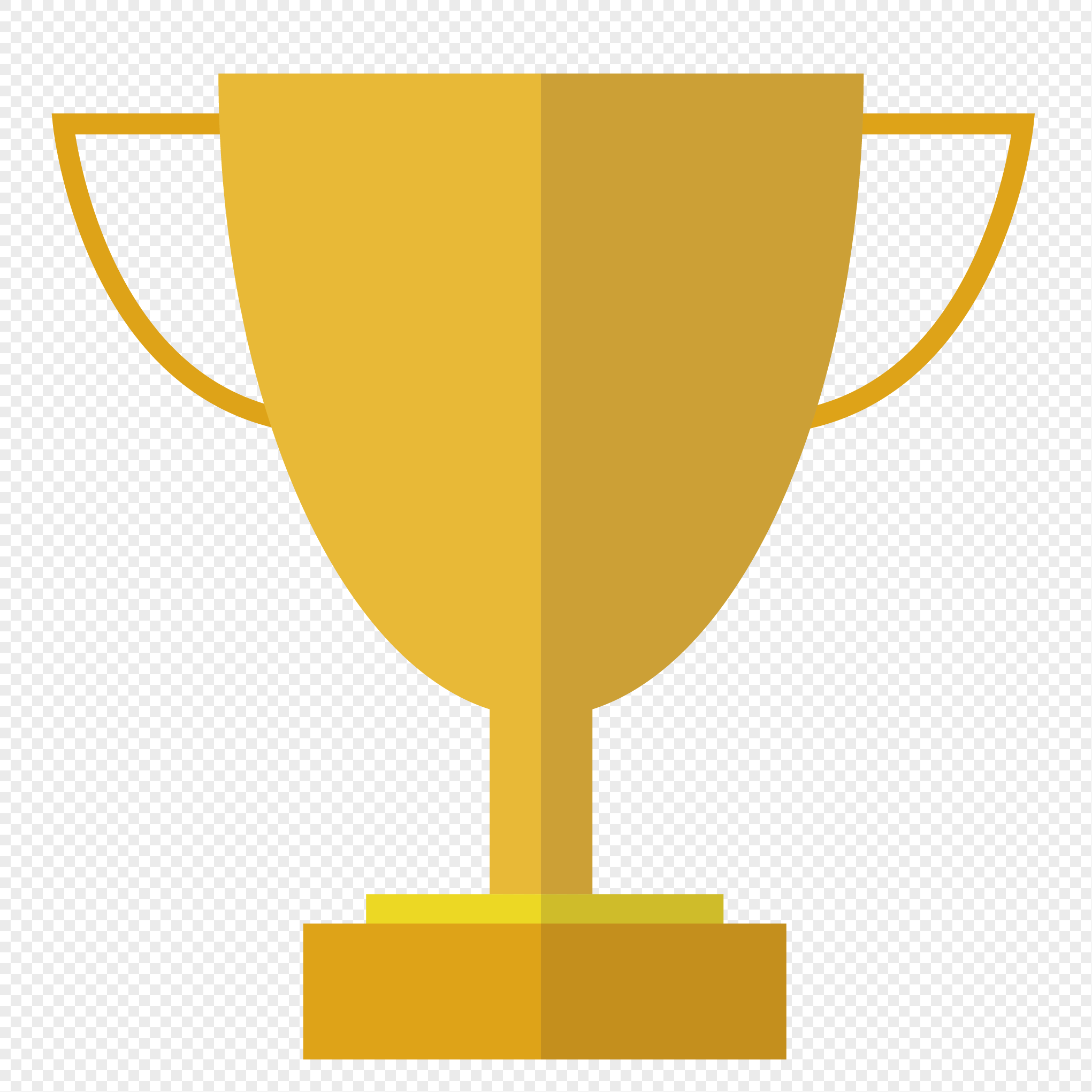 2041x2041 Hand Painted Trophy Vector Material Png Image Picture Free