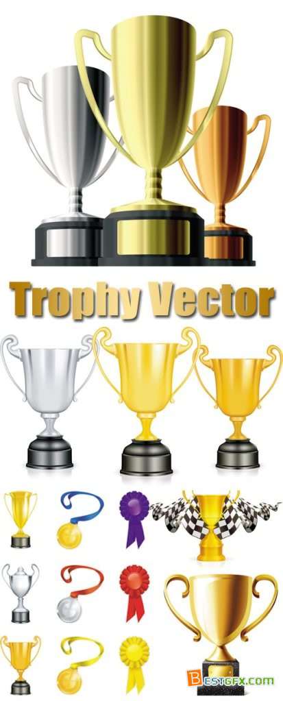 413x1023 Trophy Vector Free Download Ae Project Vector Stock Web Template