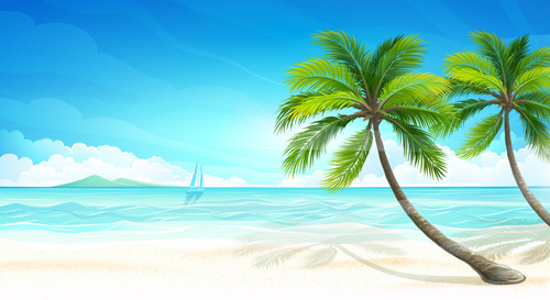 500x273 Tropical Vectors Free Vector Download (462 Free Vector) For