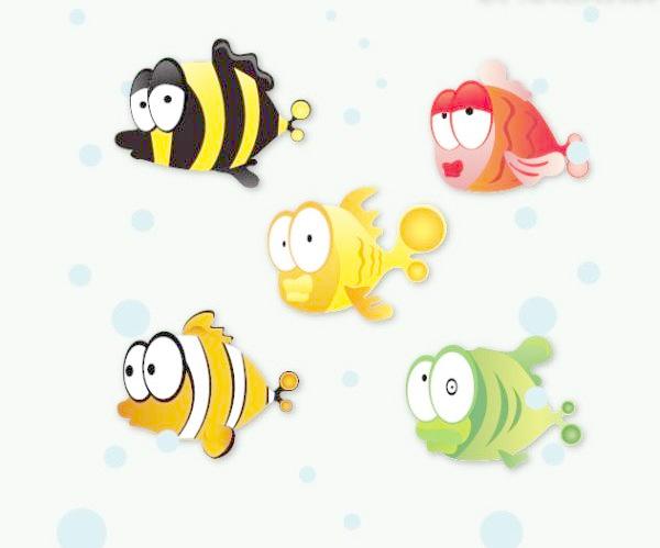 600x499 Lovely Tropical Fish Vector Free Download Eps Files