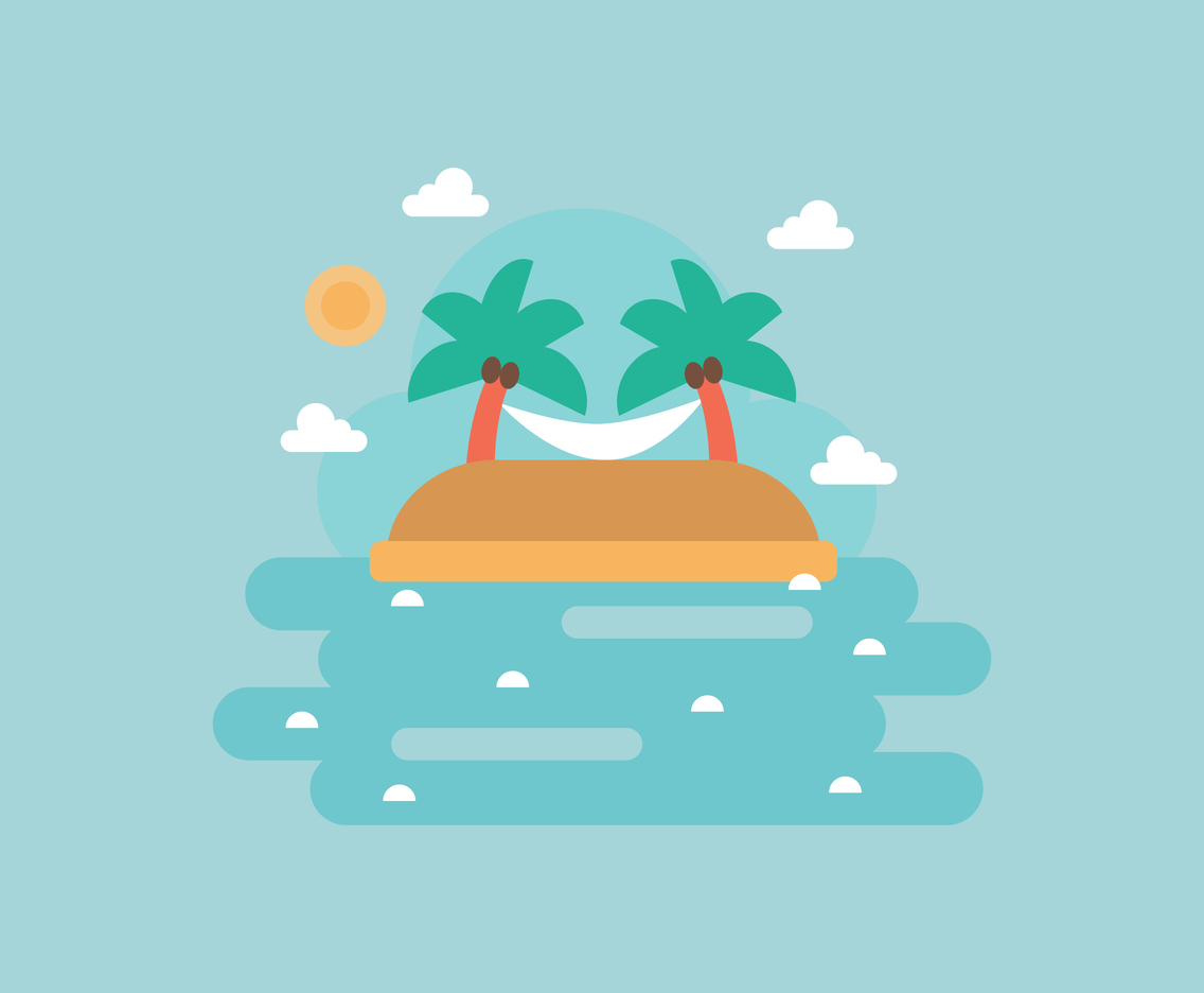 Tropical Island Vector At Getdrawings Free Download